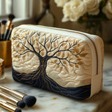 Trousse de toilette matelassée - Arbre Enraciné