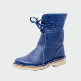 Berta | Bottes en Cuir Imperméables pour Hommes avec Doublure en Laine