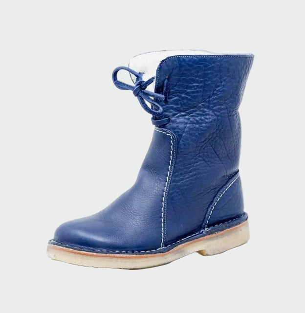 Berta | Bottes en Cuir Imperméables pour Hommes avec Doublure en Laine