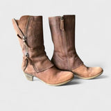 Daria | Bottes Vintage Mi-Mollet