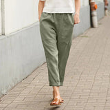 Christelle - Pantalons Amples avec Poches
