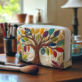 Trousse de toilette matelassée - Arbre de Vie Céleste
