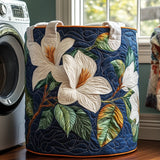Panier à linge matelassé - Doux Magnolia