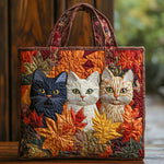 Sac Artisanal - Trio de chats