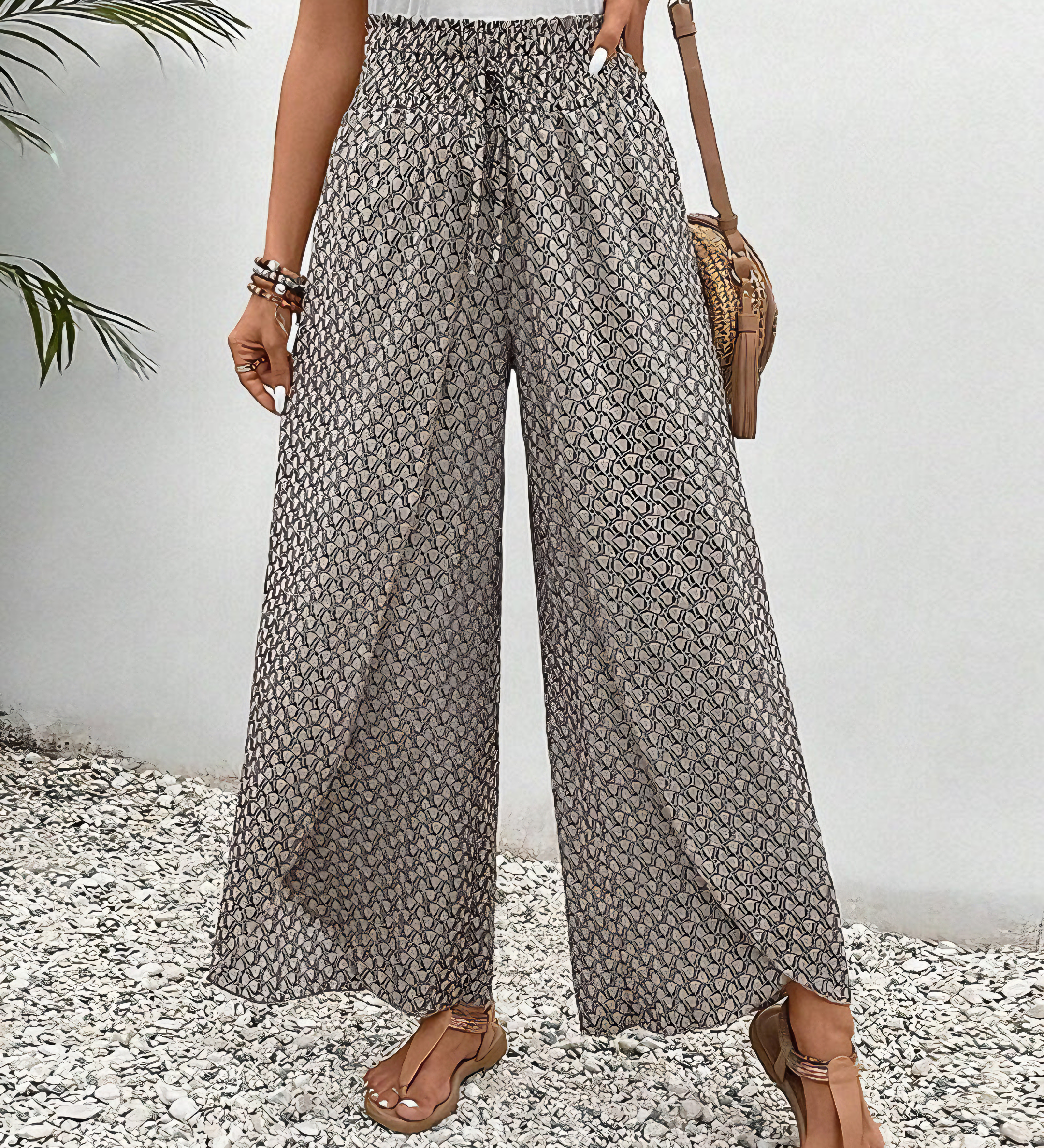 Salomé - Pantalon Large Détendu