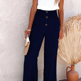 Rosine - Pantalon Taille Haute Détendu