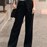 Joséphine - Pantalon Détente Femme Avec Cordon Et Taille Élastique