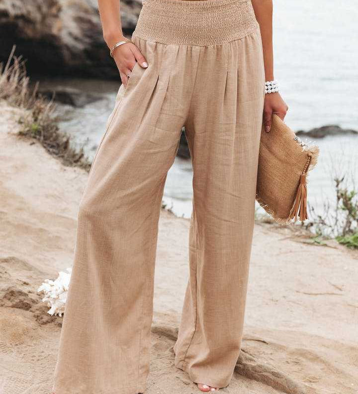 Émeline - Pantalons Large de Plage