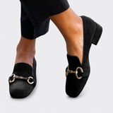 Geneviève | Mocassins Élégants à Boucle