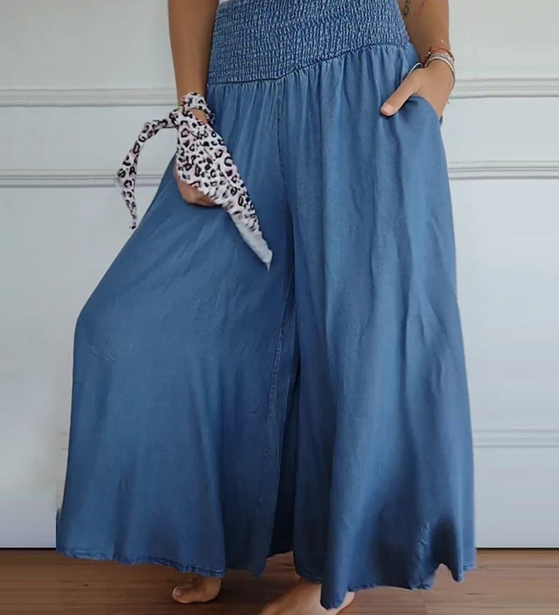 Mireille - Pantalon avec Taille Élastique