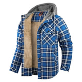 Fabrizio | Veste Légère à Carreaux avec Capuche
