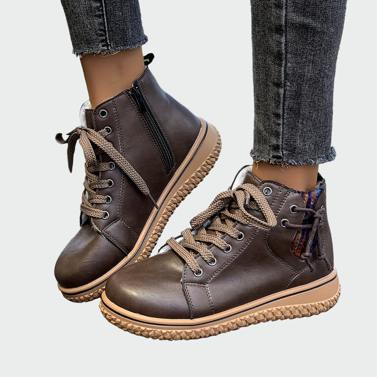 Armgard | Bottines en Cuir Orthopédique