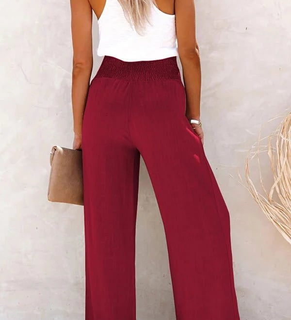 Rosine - Pantalon Taille Haute Détendu