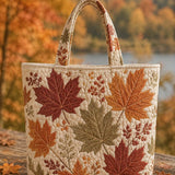 Sac Artisanal - Patchwork feuilles d'érable