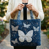 Sac Artisanal - Papillon Argenté