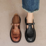 Véronique | Babies élégantes en cuir