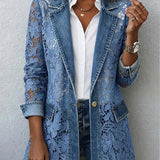 Anaïs | Blazer en dentelle florale
