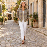 Taylor | Cardigan tricot à carreaux douillet