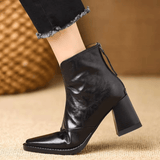 Delia | Bottines de Luxe à Talon Moyen